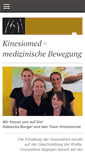 Mobile Screenshot of kinesiomed.de