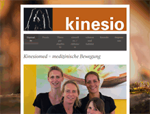 Tablet Screenshot of kinesiomed.de